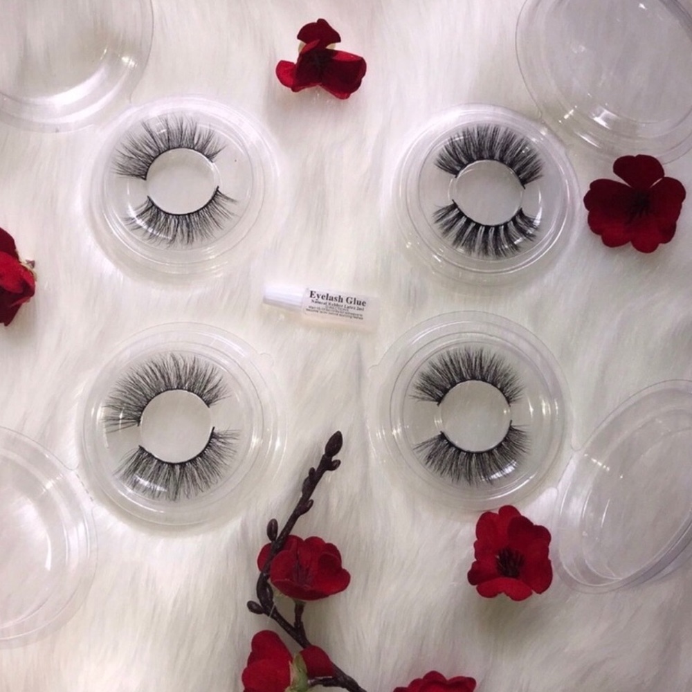 Natural Style Lash Set with glue